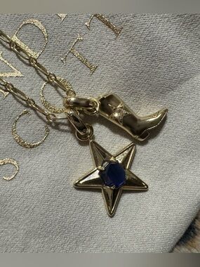 Kendra Scott limited edition Dallas Cowboys themed necklace